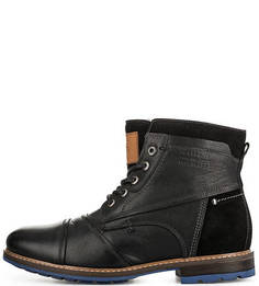 Кожаные ботинки с меховой подкладкой S.Oliver