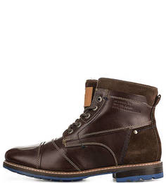 Кожаные ботинки с меховой подкладкой S.Oliver