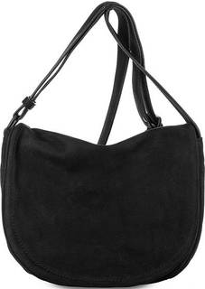 Черная сумка с откидным клапаном Gianni Conti