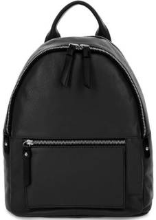 Кожаный рюкзак с тонкими лямками Gianni Conti