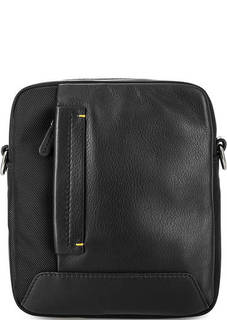 Маленькая сумка из кожи и текстиля Gianni Conti