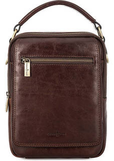 Маленькая кожаная сумка через плечо Gianni Conti