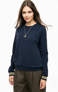 Хлопковый свитшот с вставкой на спине Scotch&Soda