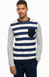 Шерстяной джемпер с круглым вырезом Scotch&Soda