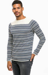 Хлопковый джемпер в полоску Scotch&Soda