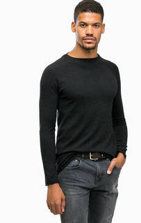 Хлопковый джемпер с круглым вырезом Scotch&Soda