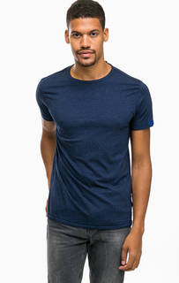 Синяя футболка с короткими рукавами Scotch&Soda