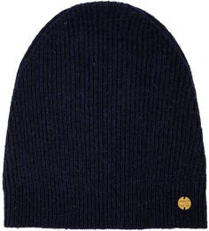 Синяя вязаная шапка с высоким содержанием шерсти Scotch&Soda
