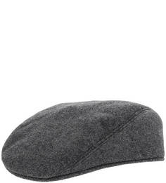 Серая кепка из шерсти Lacoste