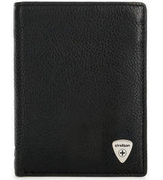 Черное кожаное портмоне Strellson