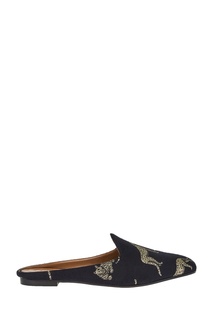 Текстильные слиперы Brando Slipper Aquazzura