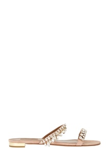 Замшевые сандалии Eden Sandal Flat Aquazzura