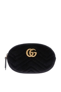 Бархатная сумка GG Marmont Gucci