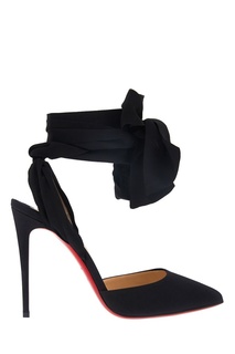 Шелковые туфли Douce Du Desert 100 Christian Louboutin