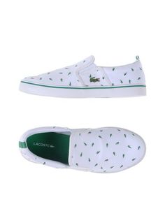 Низкие кеды и кроссовки Lacoste
