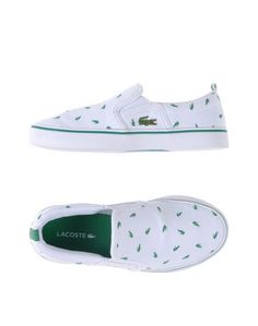 Низкие кеды и кроссовки Lacoste