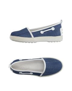 Низкие кеды и кроссовки Tods Junior