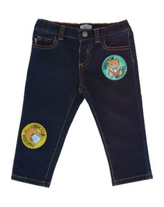 Джинсовые брюки Moschino Baby