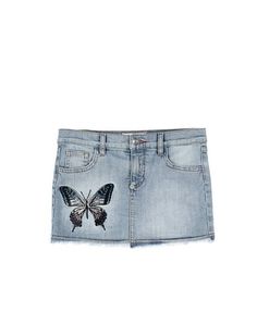 Джинсовая юбка Philipp Plein