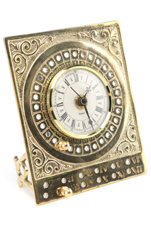 Календарь с часами, 14х12 см Stilars