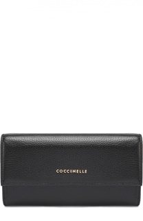 Кожаный бумажник с клапаном Coccinelle