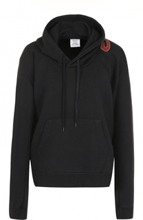 Хлопковая толстовка с капюшоном Vetements