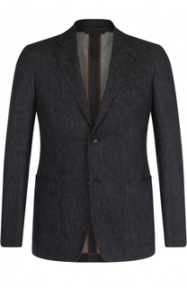 Шерстяной однобортный пиджак Ermenegildo Zegna