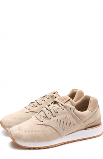 Замшевые кроссовки 745 на шнуровке New Balance