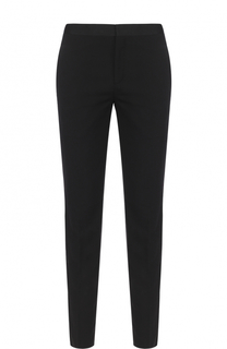 Шерстяные брюки прямого кроя с лампасами Neil Barrett