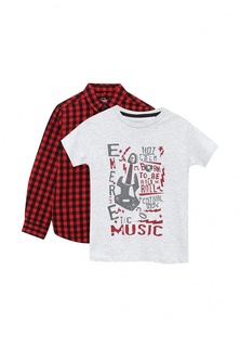 Комплект рубашка и футболка Piazza Italia