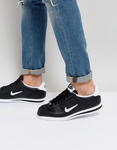 Черные кроссовки Nike Cortez Basic 833238-002 - Черный