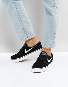 Черные кроссовки Nike SB Zoom Janoski - Черный