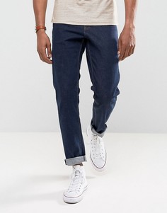 Темно-синие эластичные джинсы слим ASOS - Синий