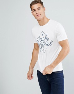 Футболка с круглым вырезом Jack &amp; Jones - Серый