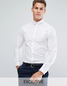 Приталенная рубашка Noak - Белый