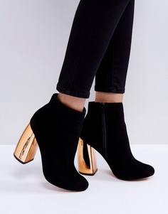 Ботильоны на каблуке ASOS ELINA - Черный