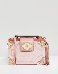 Маленькая светло-розовая сумка через плечо ALDO Zosimo - Розовый