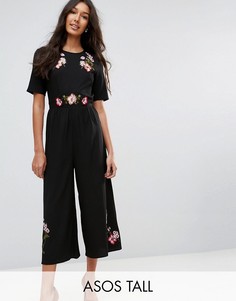 Комбинезон с вышивкой ASOS TALL - Синий