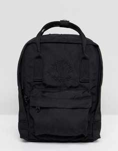 Черный маленький рюкзак Fjallraven Re-Kanken - Черный
