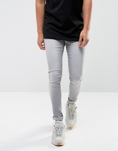 Светло-серые джинсы скинни Waven Extreme - Серый