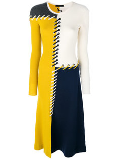 knitted patchwork dress  Cédric Charlier