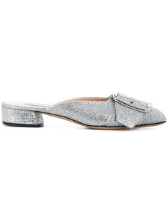glittered Alexa mules Casadei