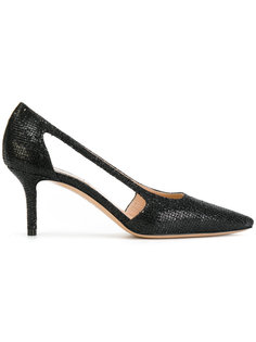 glittered cut-out pumps Casadei