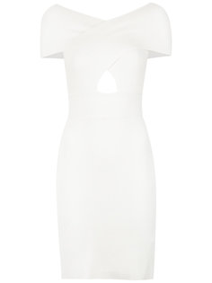 cut out fitted dress Reinaldo Lourenço