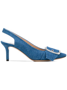 denim slingback Alexa pumps Casadei