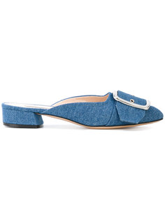 denim Alexa mules Casadei