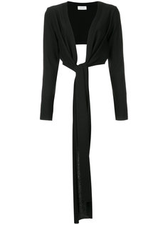 wrapover cardigan Lemaire