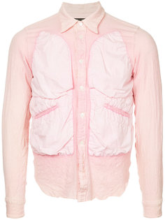 panelled chest shirt Comme Des Garçons Homme Plus