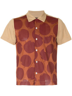 apples print shortsleeved shirt Comme Des Garçons Homme Plus