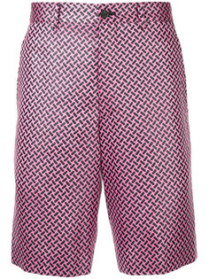 geometric pattern shorts Comme Des Garçons Homme Plus